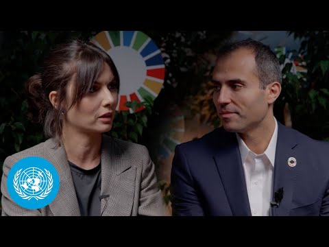 Nathalia Arcuri meets Bourhan Yassin | Creator Studio at the SDG Pavilion | United Nations