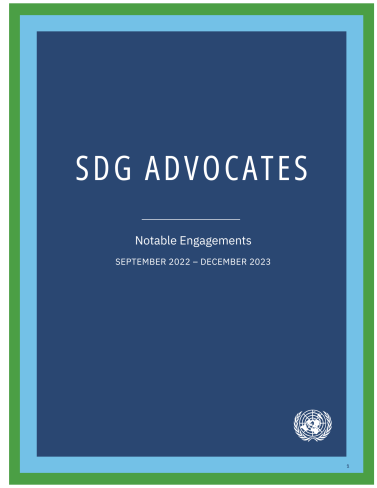 SDG Advocates Report 2022-2023