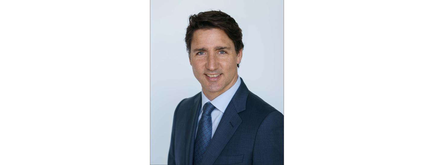 The Right Honourable Justin Trudeau, Prime Minister of Canada