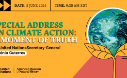 A MOMENT OF TRUTH: SPECIAL ADDRESS ON CLIMATE ACTION BY UNITED NATIONS SECRETARY-GENERAL ANTÓNIO GUTERRES